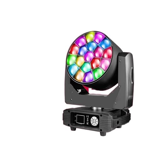 19x40w 4in1 Rgbw Big Eye Led Moving Head Wash Beam Effect Light 850w Linear Dimmer Stage Dj