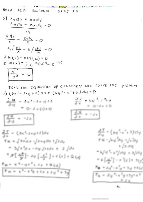 Solution Separation Of Variables Reviewer Studypool