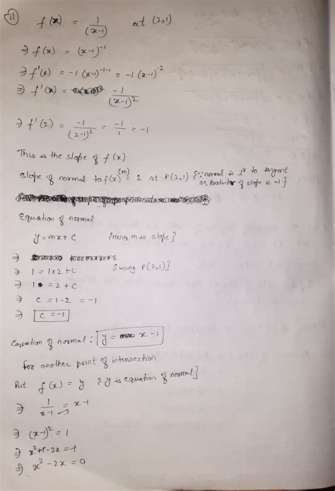 Solved Please Answer With Detailed Steps 1 1 The Normal To Fx