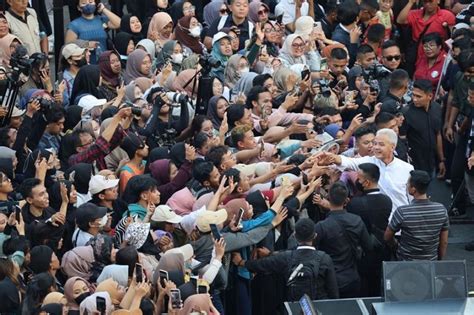 Diserbu Lautan Manusia Ganjar Pranowo Terima Kasih Ini Kekuatan Buat