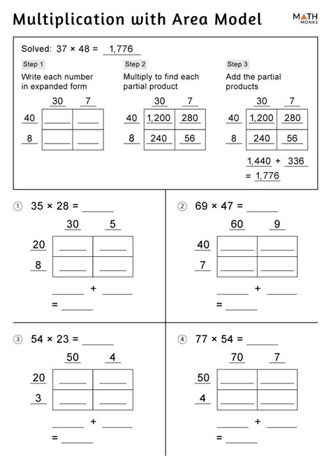 Area Model Of Multiplication