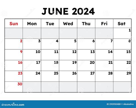 June 2024 Template Desk Calendar 2024 Year Template Wall Calendar