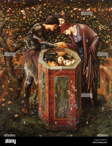 The Baleful Head Burne Jones Sir Edward Coley Stock Photo Alamy