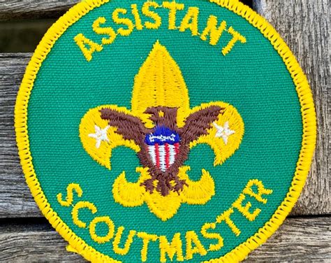 Assistant Scoutmaster Boy Scout Uniform Patch - Etsy