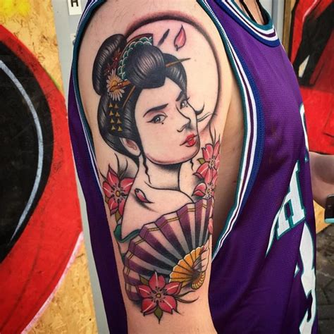 30 Ideas De Tatuajes De Geisha Y Sus Significados Ideas De Tatuajes