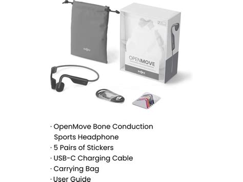 Shokz Openmove Bone Conduction Headphones