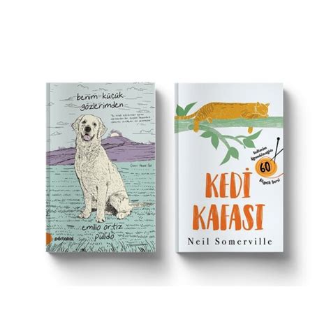 Hayvanların Dünyasına Dair Kitap Seti 2 Kitap Portakal Kitap