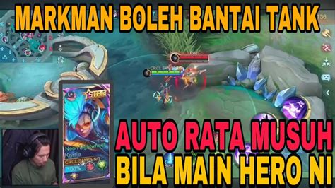 Markman Ni Kalau Soloz Main Semua Musuh Lari Damage Hero Ni Memang