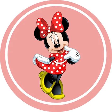 Etiquetas De Minnie Y Mickey Mouse ️ Para Imprimir