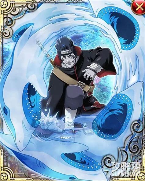 Kisame Card Naruto Naruto Shippuden Anime Naruto Drawings