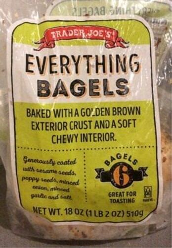 Trader Joes Everything Bagels 85 G Nutrition Information Innit