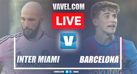 Inter Miami Vs Fc Barcelona Lineups