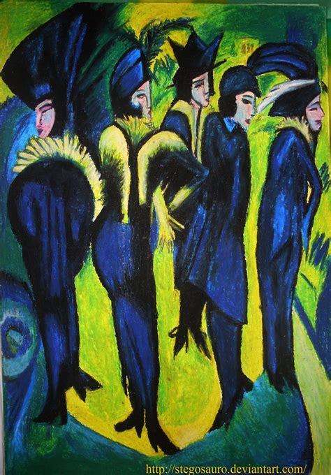 Ernst Ludwig Kirchner German Expressionism Expressionist Painting