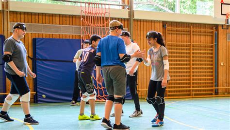 Sportunterricht Sehbehinderten Und Blindenzentrum S Dbayern