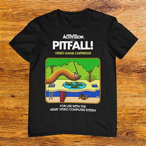 Camiseta Pitfall Harry S Jungle Adventure Atari Activision Retro Games