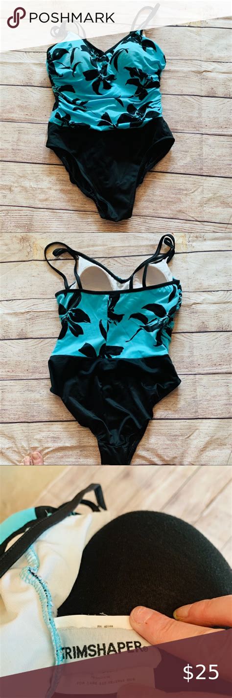 Trimshaper One Piece Swimsuit Size 12 In 2020 One Piece One Piece