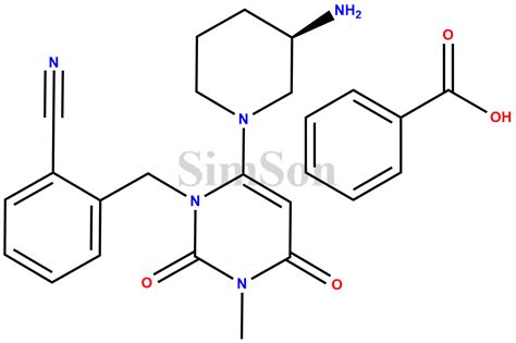 Alogliptin Benzoate Cas No 850649 62 6 Simson Pharma Limited