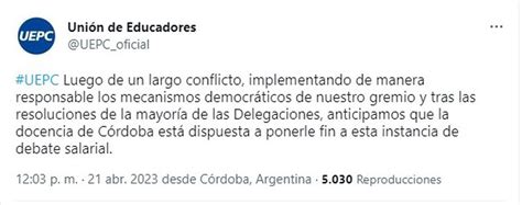 Uepc anticipó qué hará en medio del debate salarial con el Gobierno de