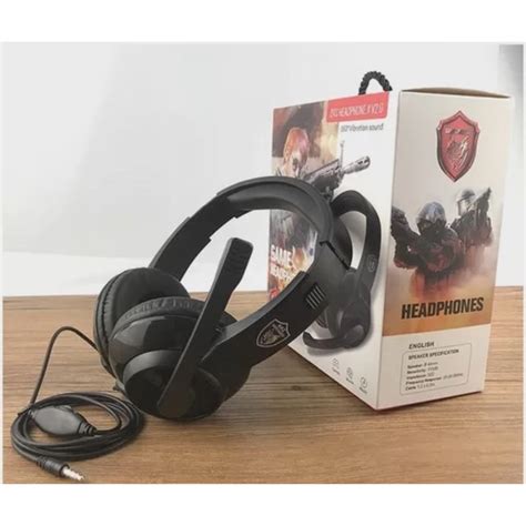 Jonh Variedades DROP 01 Fone Headset Gamer Wired Microfone