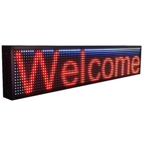 Red Outdoor LED Display Board At Rs 3200 Square Feet In Surat ID