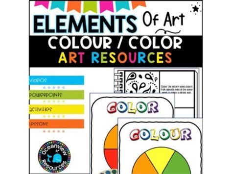 ELEMENTS OF ART- COLOR | Teaching Resources