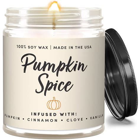 Fall Candles Pumpkin Spice Candles For Home Autumn Candle Pumpkin