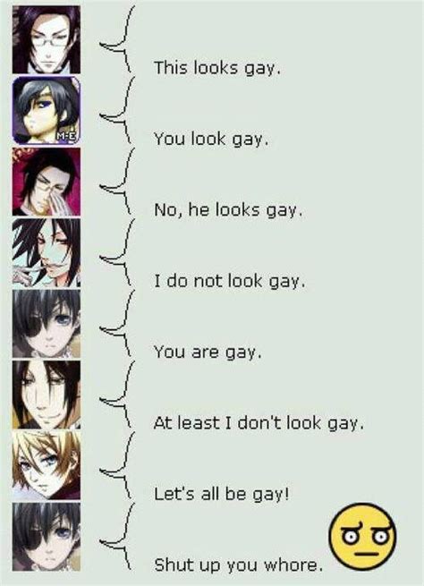 And I Just Pissed Myself Laughing Black Butler Funny Black Butler