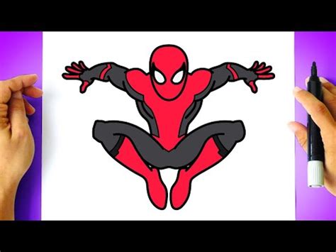 how to draw spider-man no way home