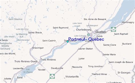 Portneuf, Quebec Tide Station Location Guide