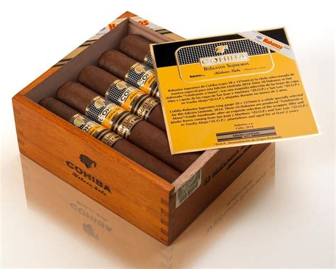 Cohiba Robusto Supremo Edicion Limitada Puro Cubans