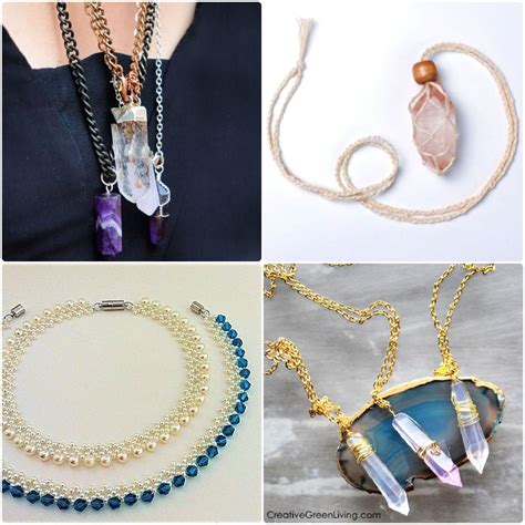 25 Diy Crystal Necklace Ideas How To Make Your Own