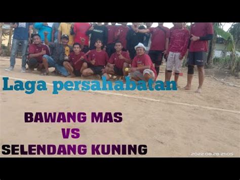 Pertandingan Bola Kasti Bawang Mas Vs Selendang Kuning Youtube