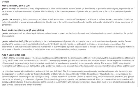 Msrin Gender≠sex🦕ジェンダーと性別は別。有性生殖は精子と卵子 On Twitter ジョン・マネーは「認識と経験の上に