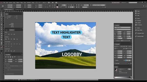 How To Highlight Text With Rounded Corners In Indesign YouTube