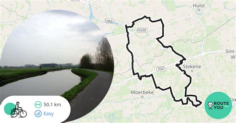 Sinaai Recreatieve Fietsroute Routeyou