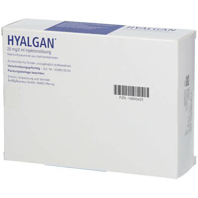 Hyalgan 20 Mg 2 Ml 5x2 Ml Mit Dem E Rezept Kaufen Shop Apotheke