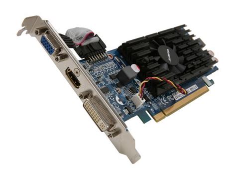 Gigabyte Geforce 210 Video Card Gv N210d3 1gi Newegg Ca