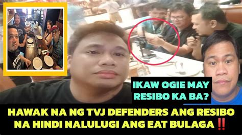 Hawak Na Ng Tvj Defenders Ang Resibo Na Hindi Nalulugi Ang Eat Bulaga