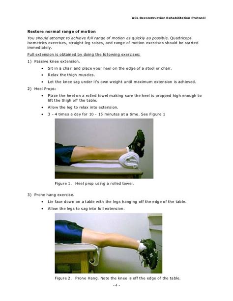 Acl Rehabilitation Protocol