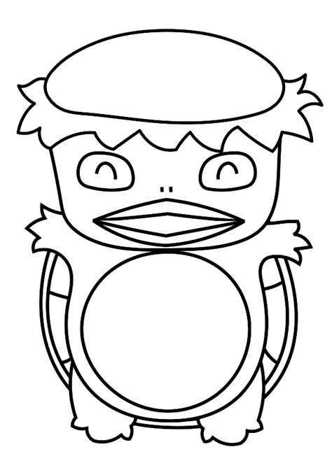 Kappa Coloring Pages Coloring Pages