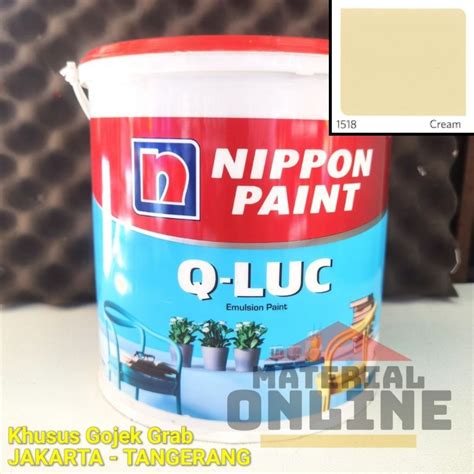 Jual Qluc Q Luc Qiluc Cat Tembok Warna Putih Hitam Cream Hijau Biru Abu