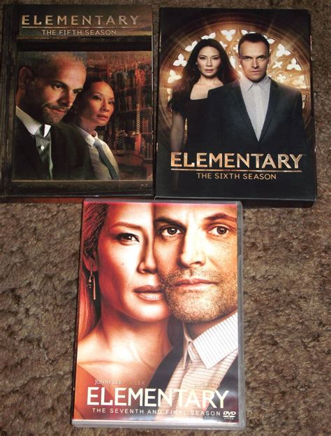 Elementary Seasons 1 7 Complete Series Jonny Lee Miller Lucy Liu Dvds