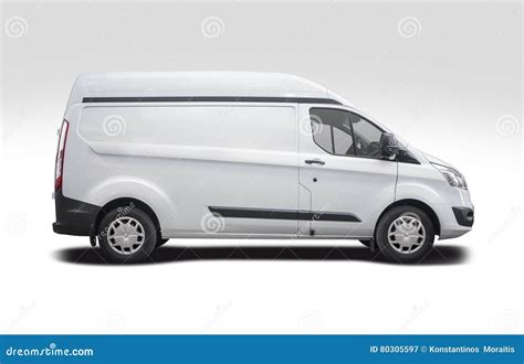 Ford Transit Side View Stock Image Image Of View European 80305597