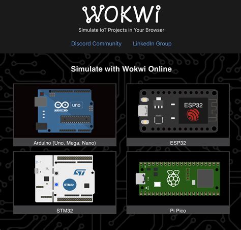 Wokwi online IoT simulator — Obipixel Ltd