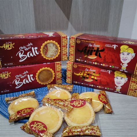 Jual Pie Susu Ajik Oleh Oleh Khas Bali Shopee Indonesia