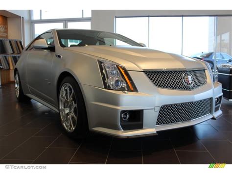 2013 Cadillac CTS V Coupe Silver Frost Edition Silver Frost Matte