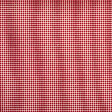 Red And Cream Gingham Cotton Calico Fabric Hobby Lobby 437509