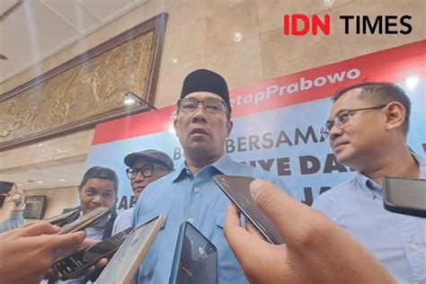 Ridwan Kamil Umumkan Maju Pilkada Jakarta Jabar Bulan Juni