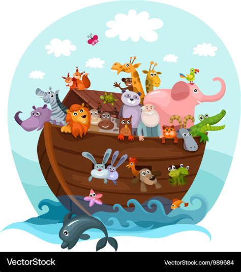 Noahs Ark Royalty Free Vector Image Vectorstock