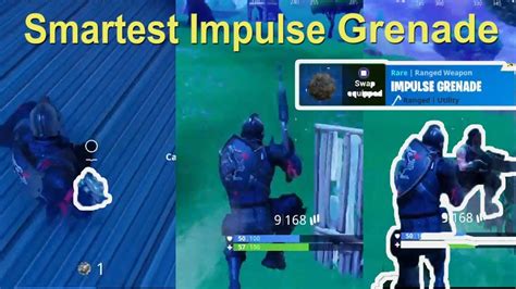 Smartest Way To Use Impulse Grenade Fortnite Battle Royale Youtube